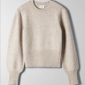 Aritzia Wilfred Wool and Cashmere Sweater Vintage Style